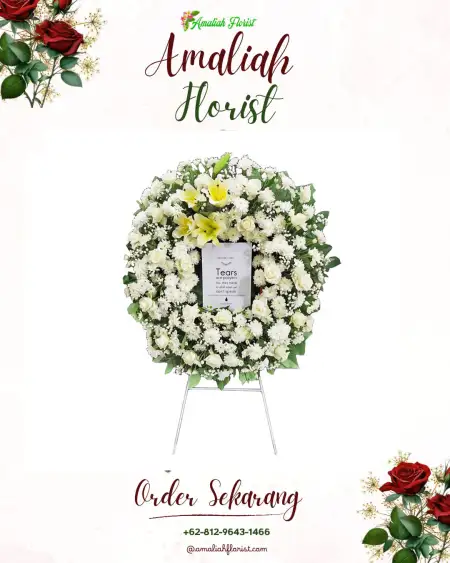 Krans Bunga Duka Sekernan